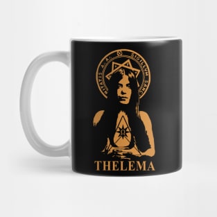 Leila Waddell Aleister Crowley thelema Mug